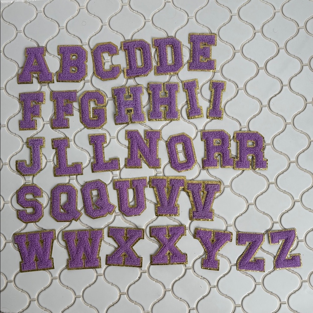 So many patches! Hearts, disco balls, letters, etc. - Picture 3 of 15